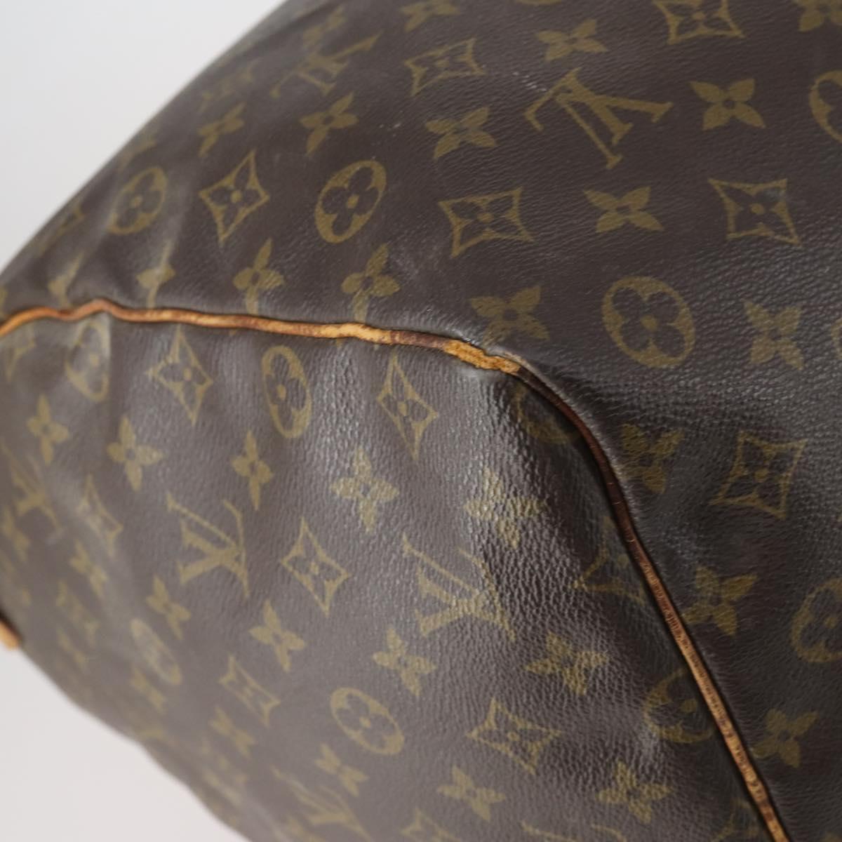LOUIS VUITTON Monogram Keepall 60 Boston Bag M41422 LV Auth bs30892