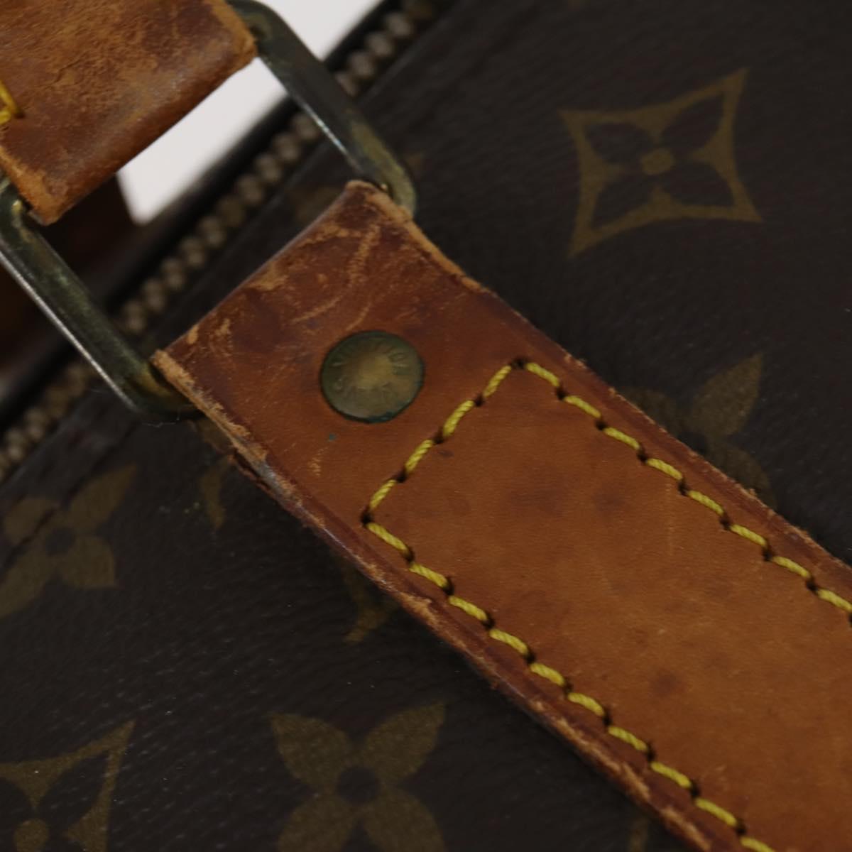 LOUIS VUITTON Monogram Keepall 60 Boston Bag M41422 LV Auth bs30892