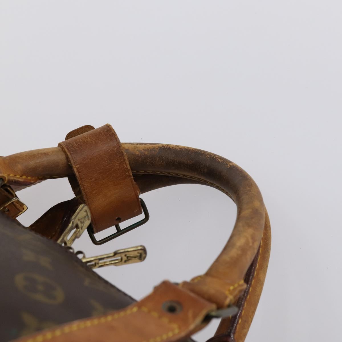 LOUIS VUITTON Monogram Keepall 60 Boston Bag M41422 LV Auth bs30892