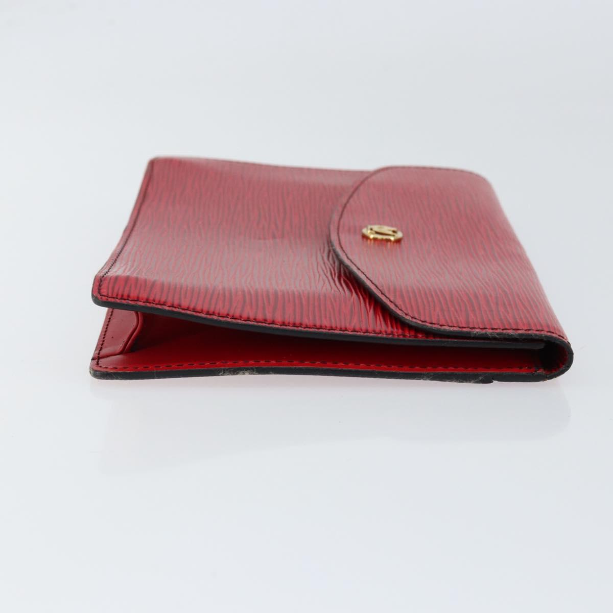 LOUIS VUITTON Epi Montaigne 23 Clutch Bag Red M52667 LV Auth bs30896