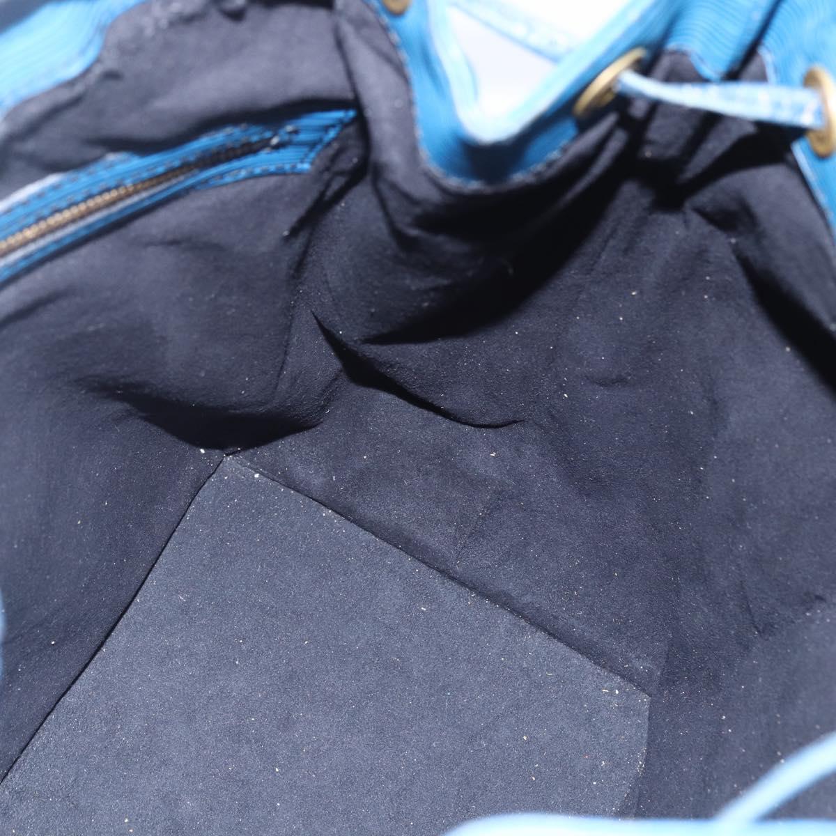 LOUIS VUITTON Epi Noe Shoulder Bag Toledo Blue M44005 LV Auth bs30898