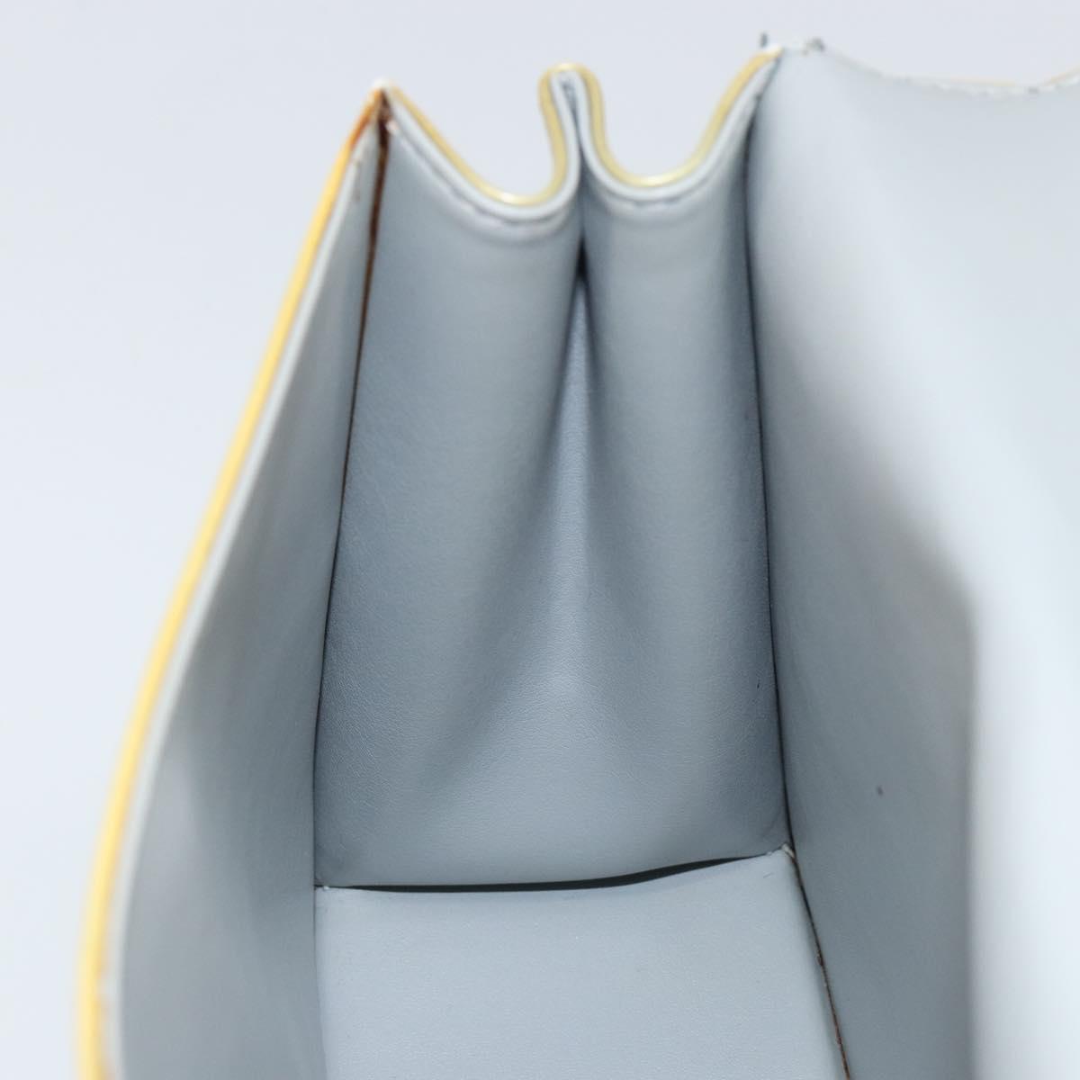 LOUIS VUITTON Monogram Vernis Spring Street Hand Bag Gris M91029 LV Auth bs30901