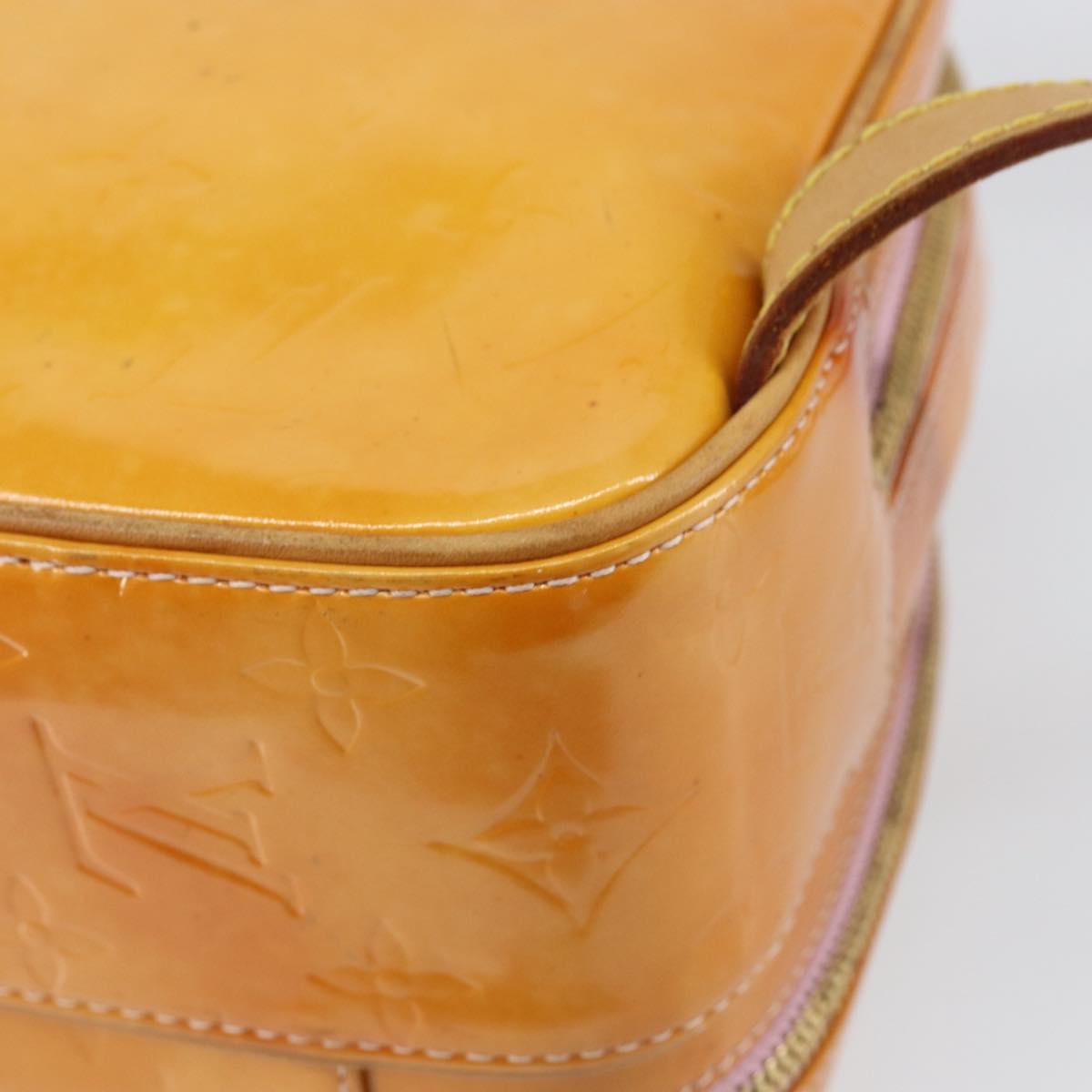 LOUIS VUITTON Vernis Marley Backpack Marshmallow Pink M91039 LV Auth bs30903