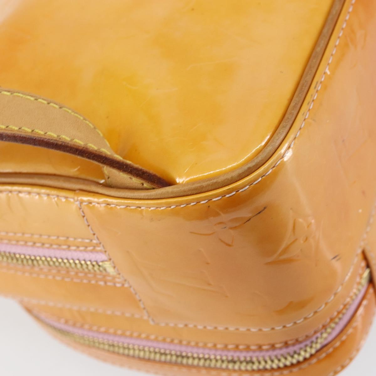 LOUIS VUITTON Vernis Marley Backpack Marshmallow Pink M91039 LV Auth bs30903