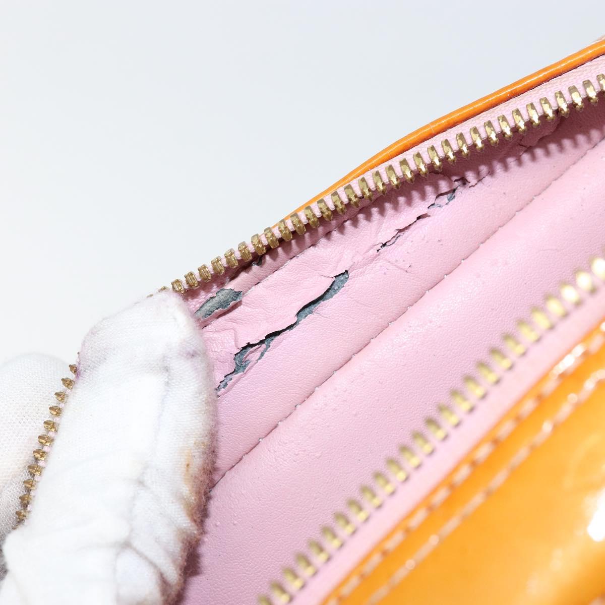 LOUIS VUITTON Vernis Marley Backpack Marshmallow Pink M91039 LV Auth bs30903