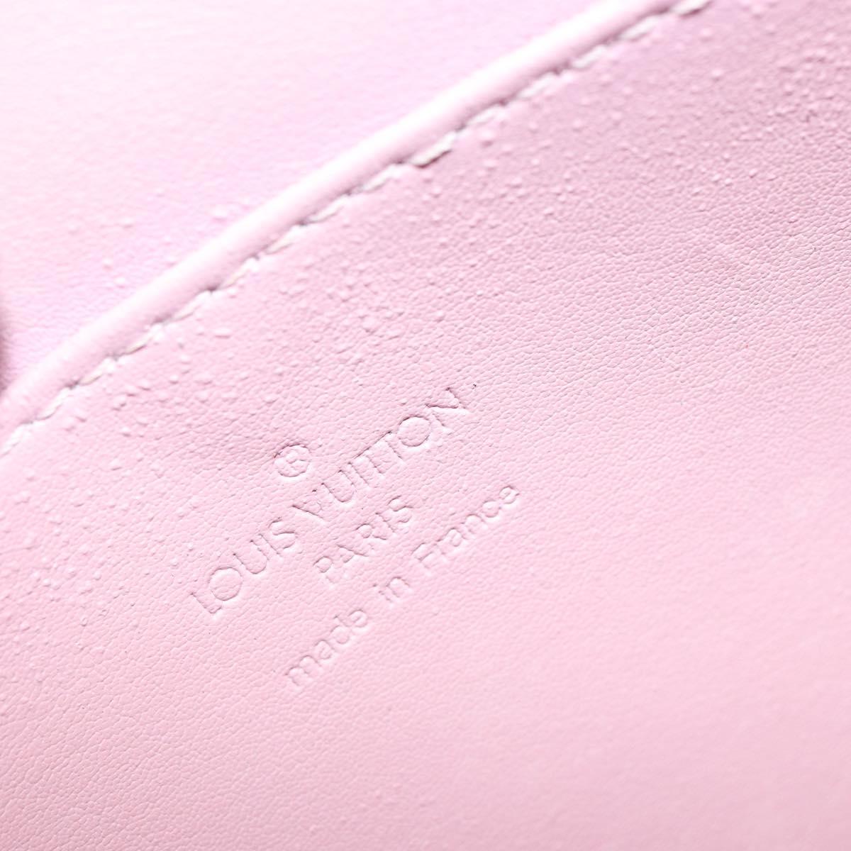 LOUIS VUITTON Vernis Marley Backpack Marshmallow Pink M91039 LV Auth bs30903