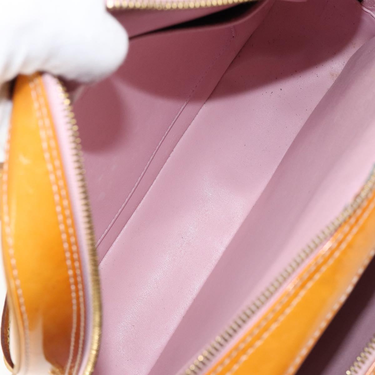 LOUIS VUITTON Vernis Marley Backpack Marshmallow Pink M91039 LV Auth bs30903