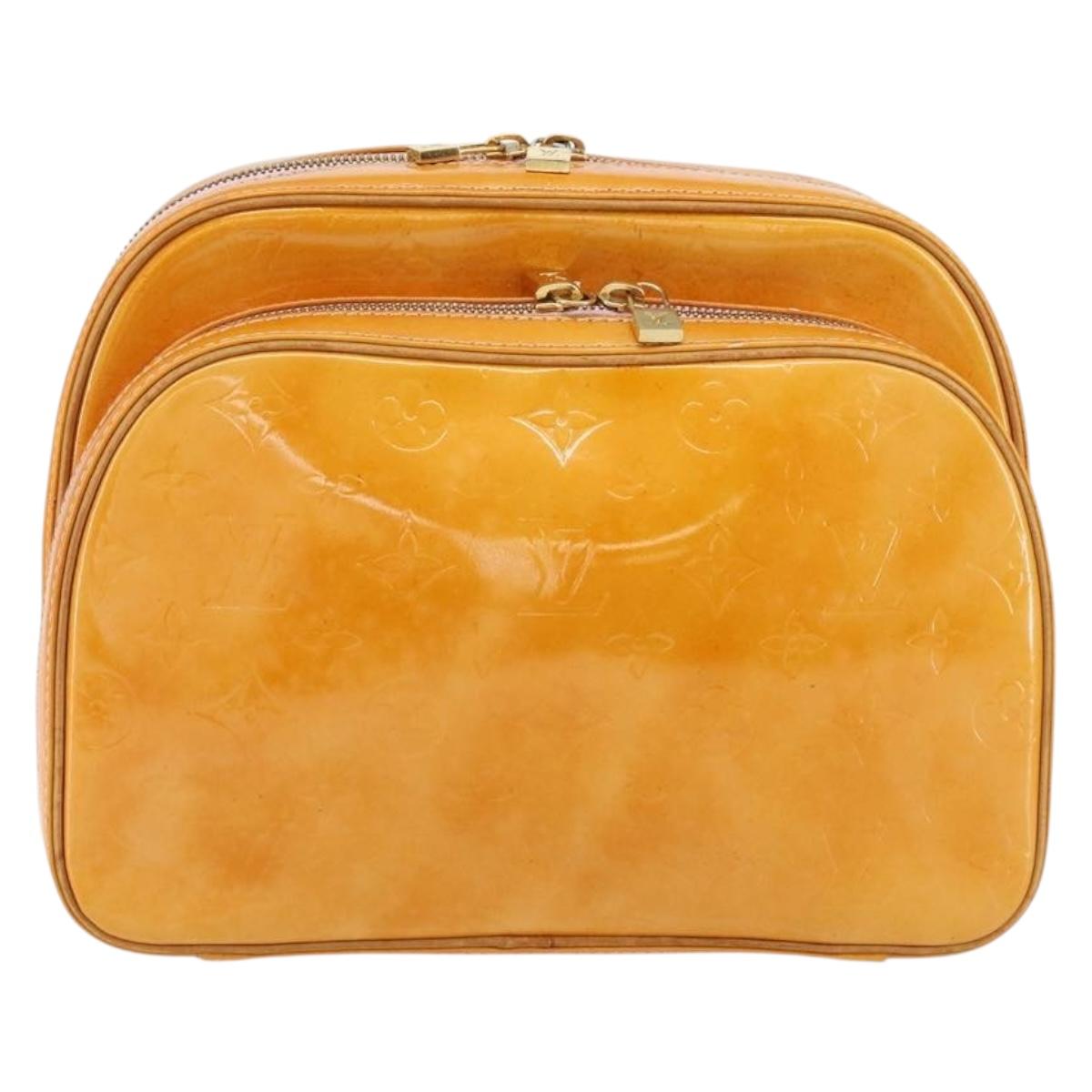 LOUIS VUITTON Vernis Marley Backpack Marshmallow Pink M91039 LV Auth bs30903