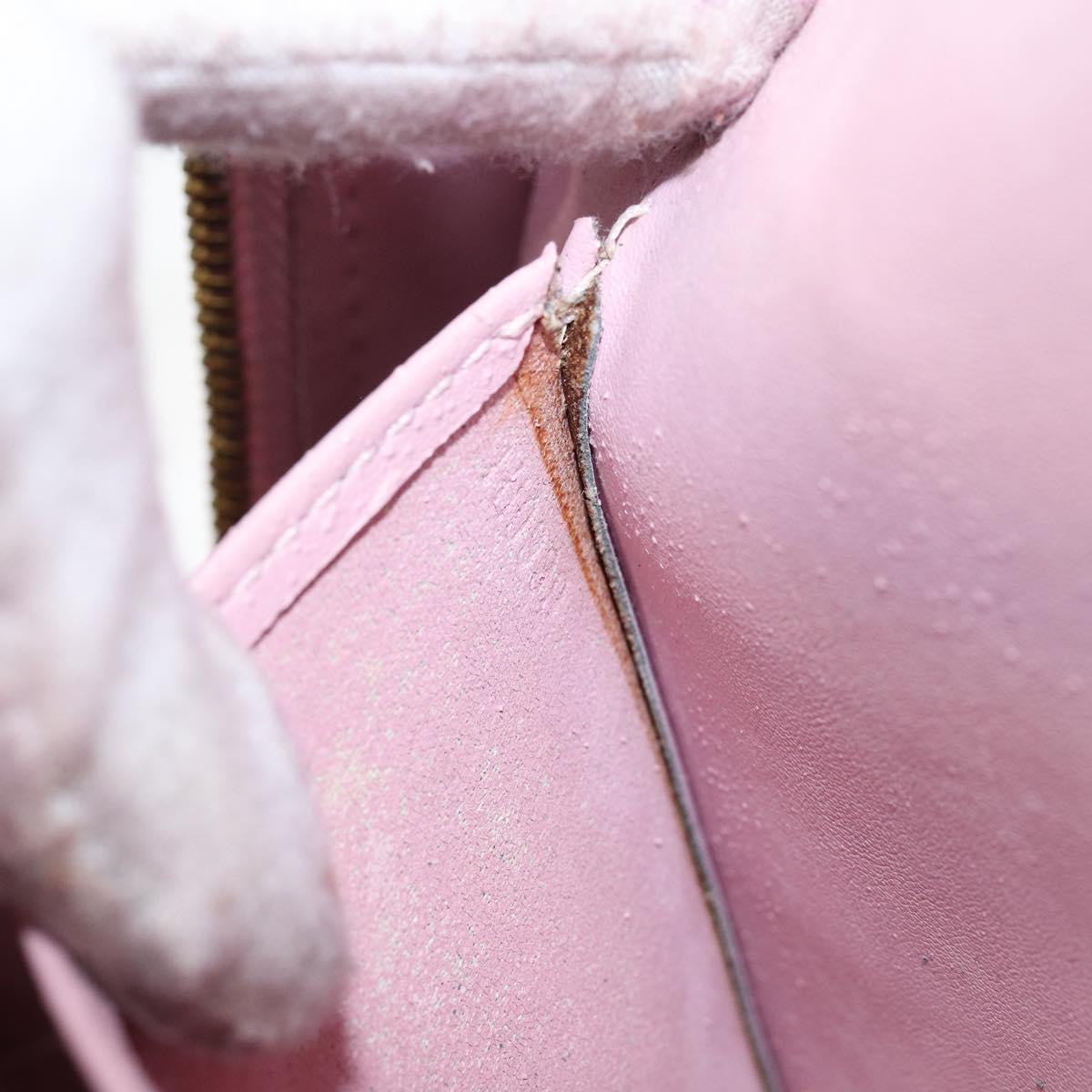 LOUIS VUITTON Vernis Marley Backpack Marshmallow Pink M91039 LV Auth bs30903