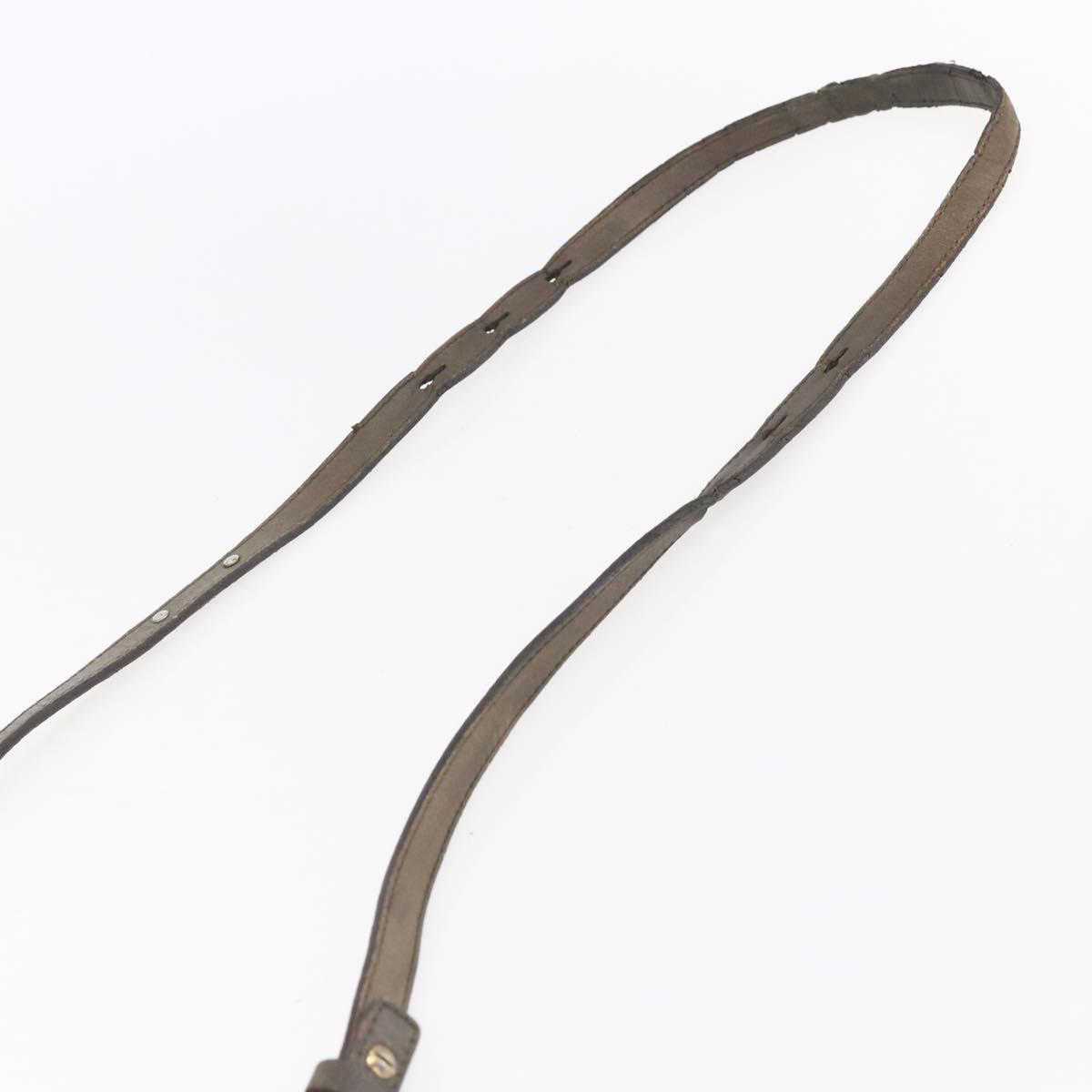 Chloe Etel Hand Bag Leather 2way Beige Gold Auth bs30955