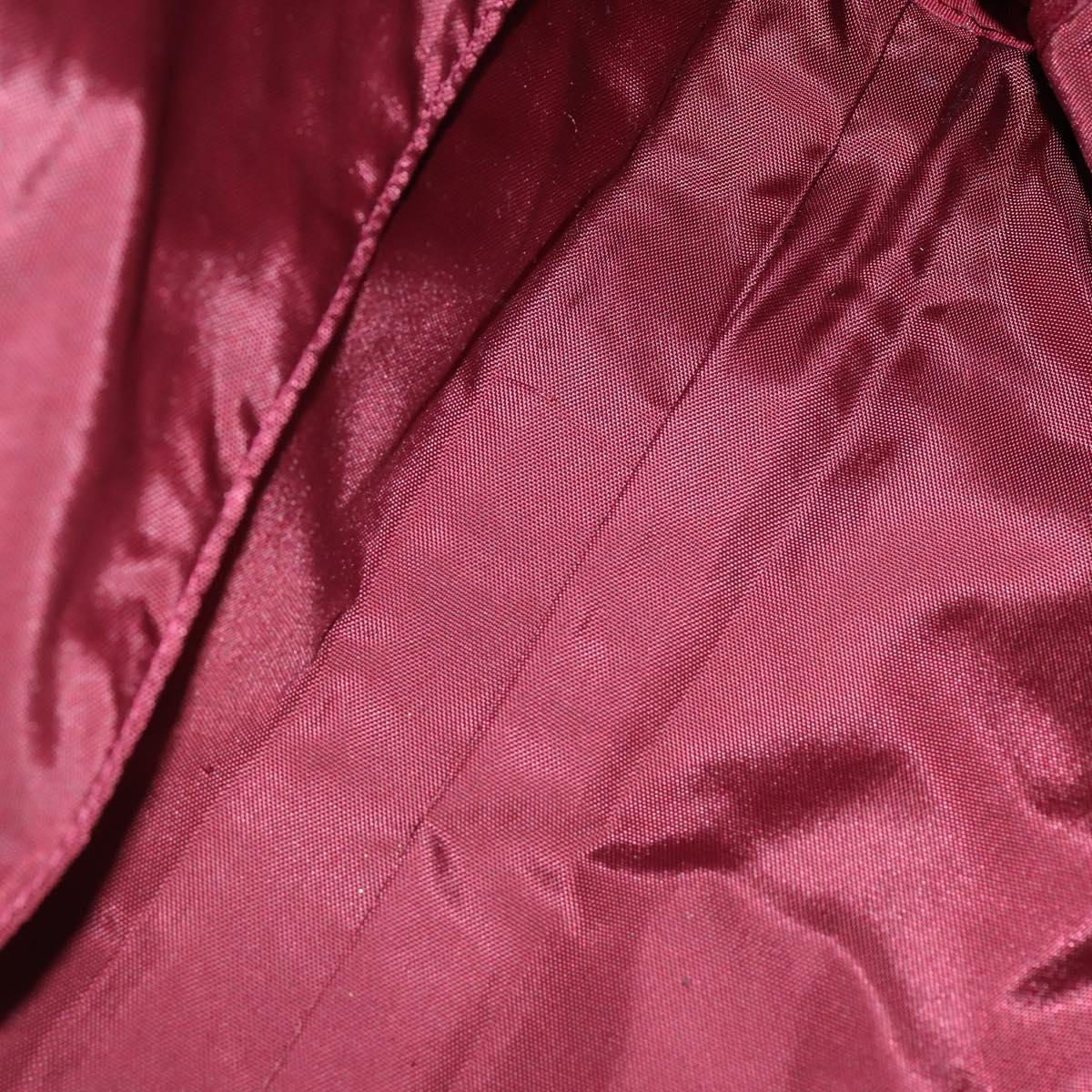 BURBERRY Black Label Business Bag Nylon 2way Black Silver Auth bs30979