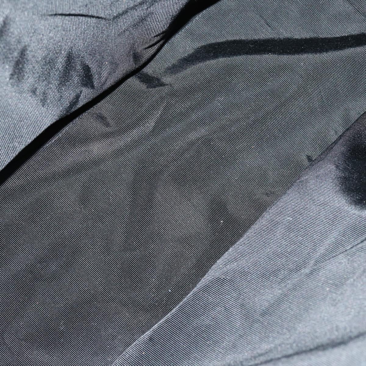 CHANEL Shoulder Bag Enamel Black Gold CC Auth bs30987