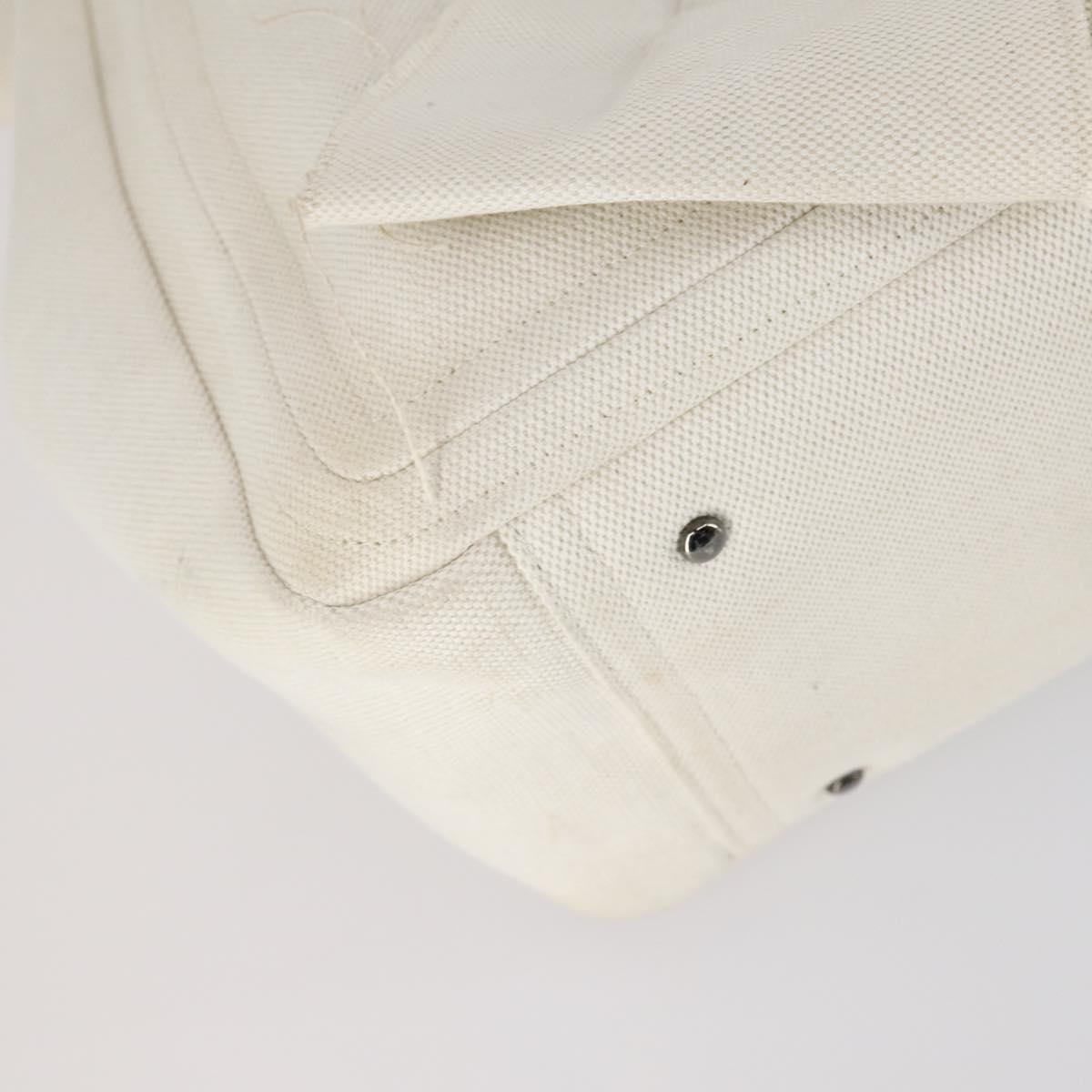 VALENTINO Tote Bag Canvas 2way White Auth bs31013