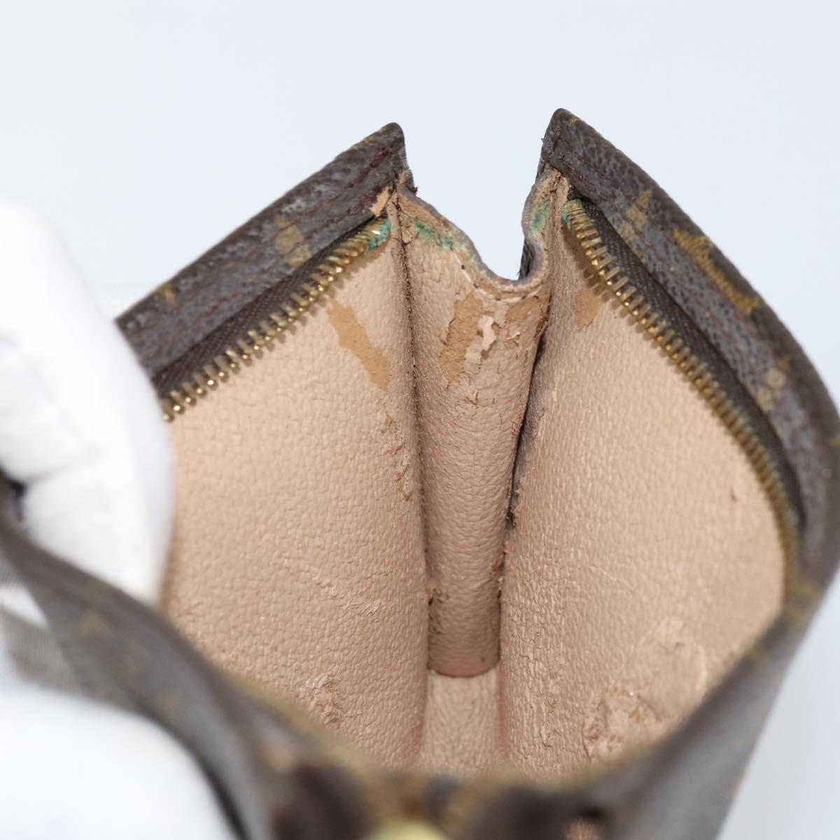 LOUIS VUITTON Monogram Bucket PM Accessory Pouch LV Auth bs31029