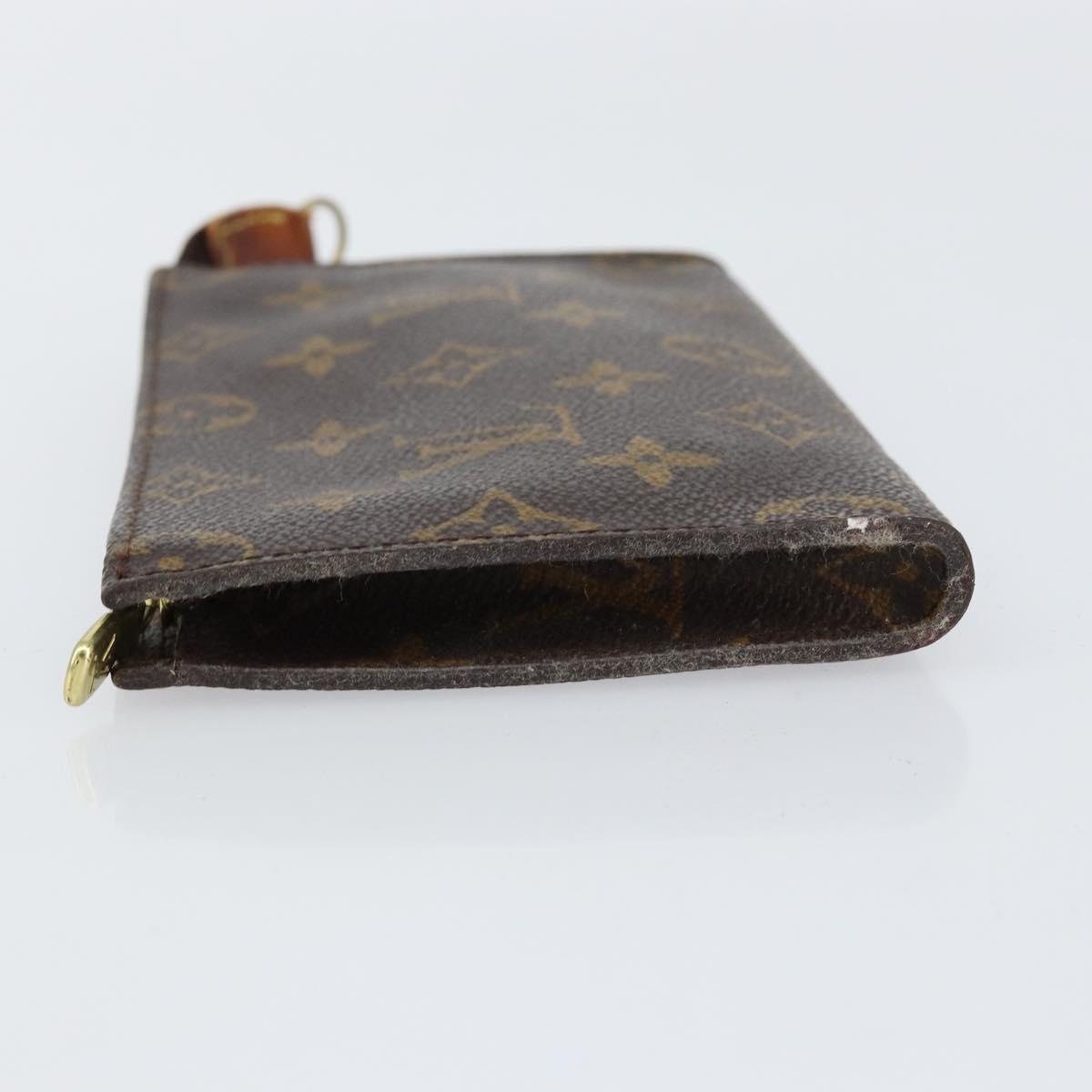 LOUIS VUITTON Monogram Bucket PM Accessory Pouch LV Auth bs31029
