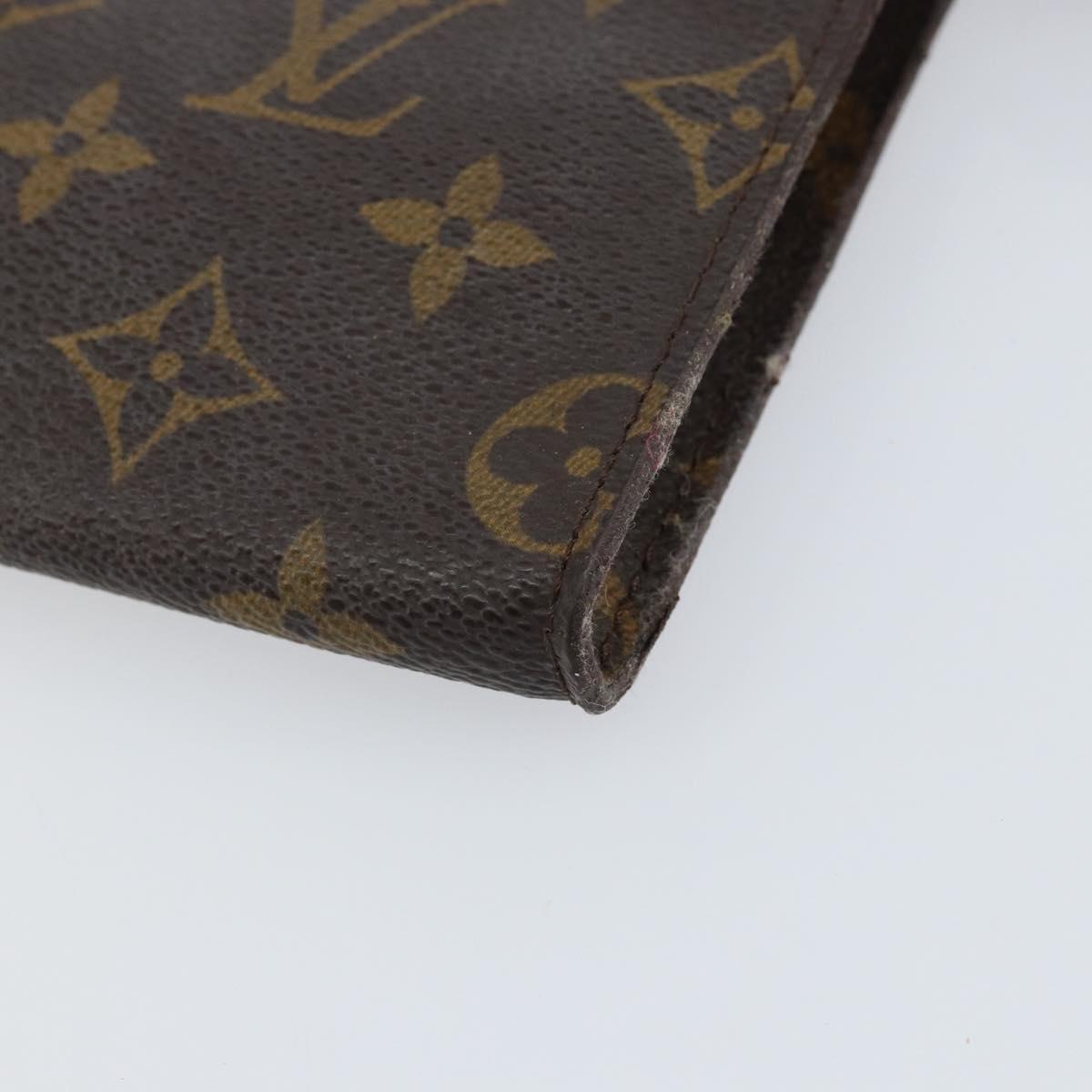LOUIS VUITTON Monogram Bucket PM Accessory Pouch LV Auth bs31029