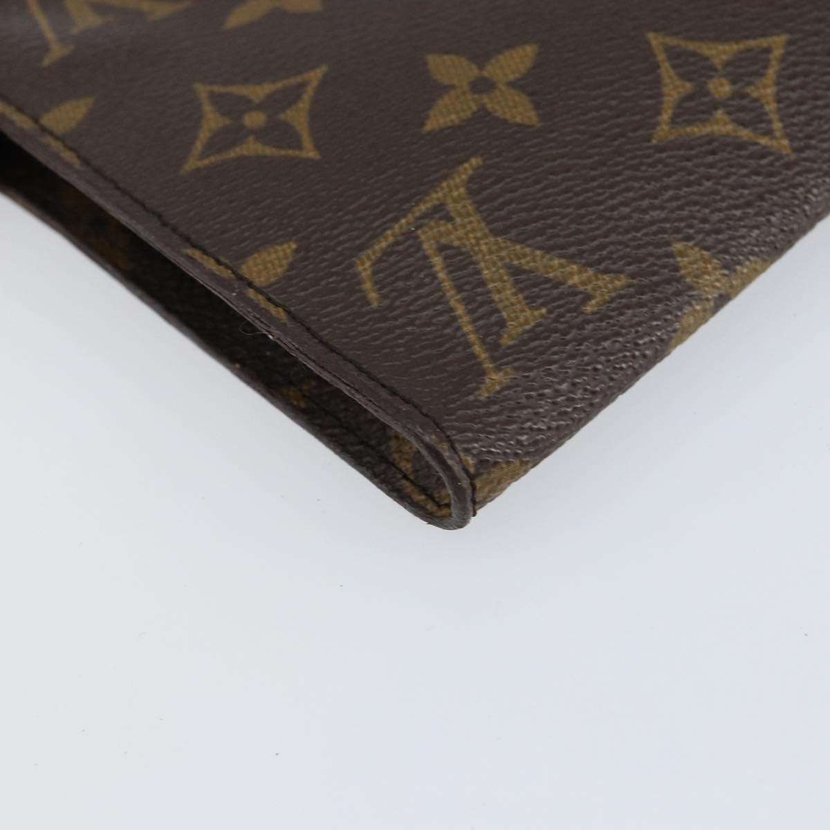 LOUIS VUITTON Monogram Bucket GM Accessory Pouch LV Auth bs31030