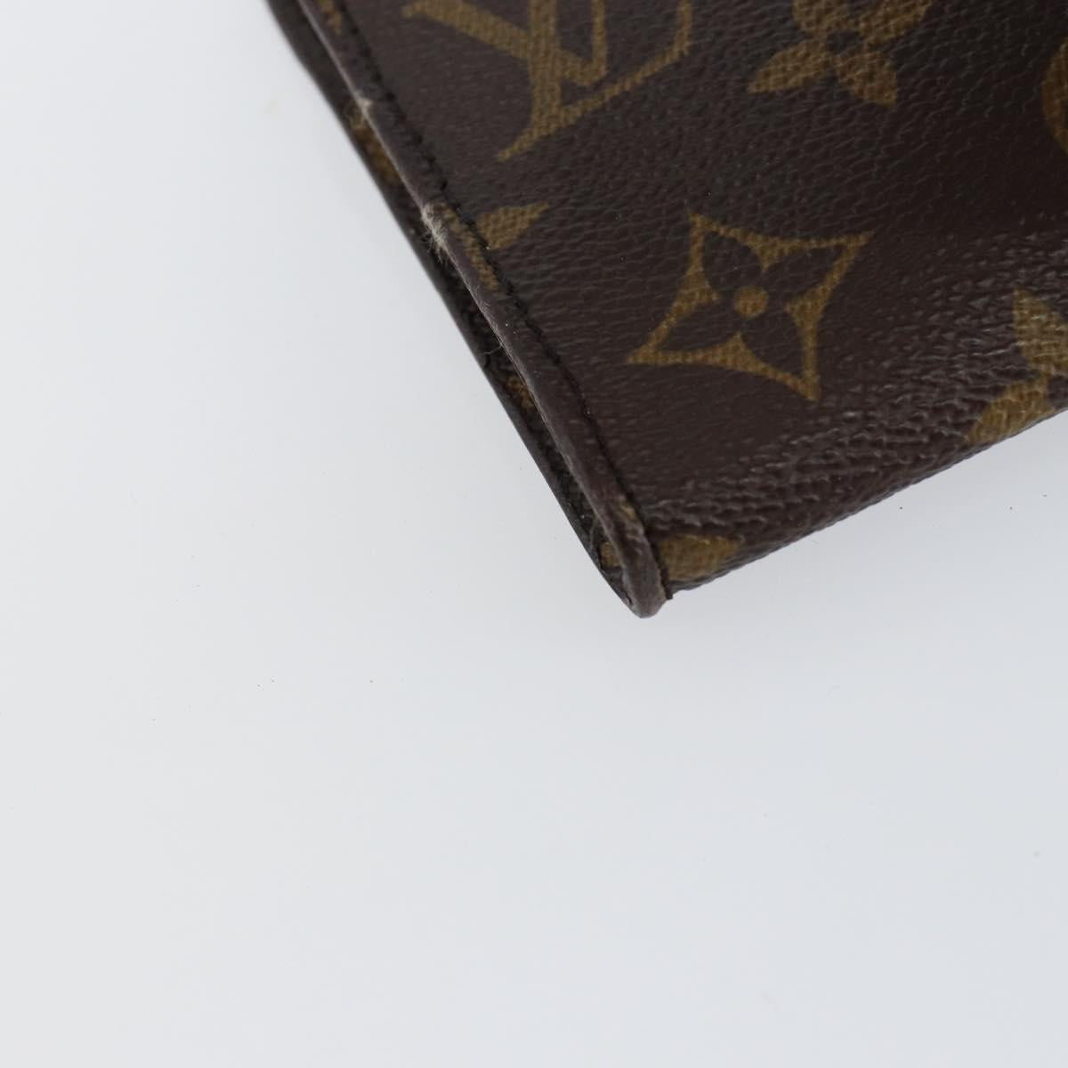LOUIS VUITTON Monogram Bucket GM Accessory Pouch LV Auth bs31030