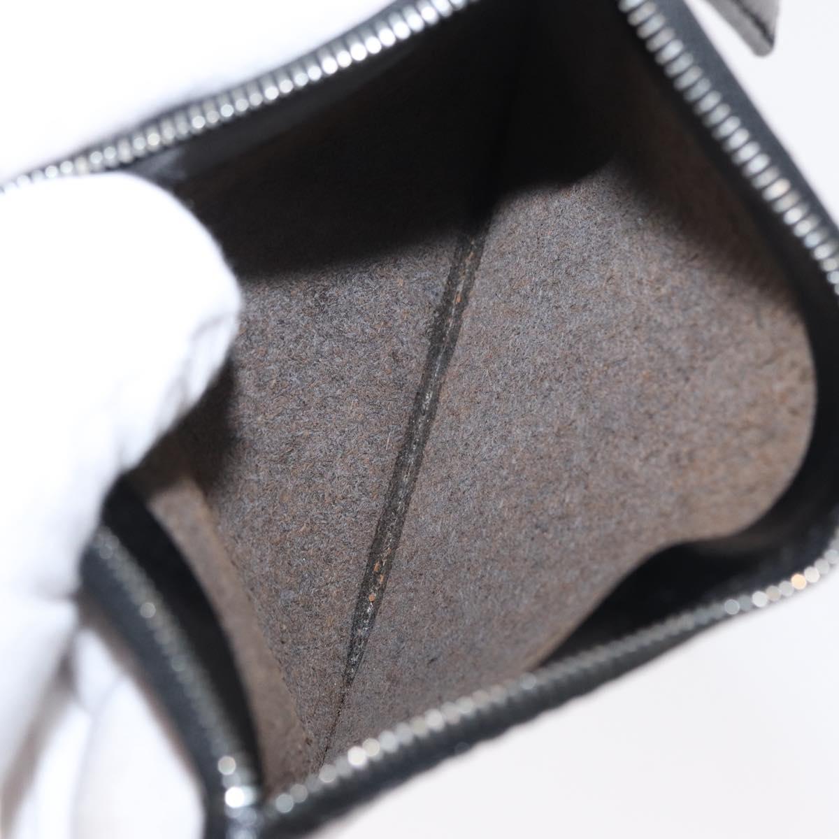 FENDI Zucca Canvas Tote Bag Black Brown Auth bs31042