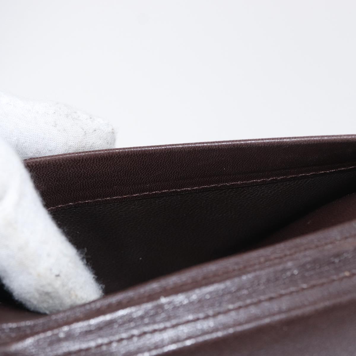 BOTTEGA VENETA INTRECCIATO Day Planner Cover Leather Brown Auth bs31043