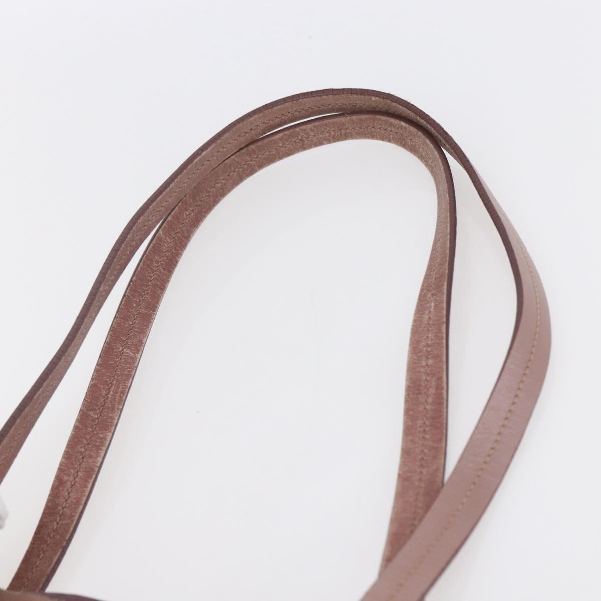 PRADA Tote Bag Nylon Pink Silver Auth bs31047