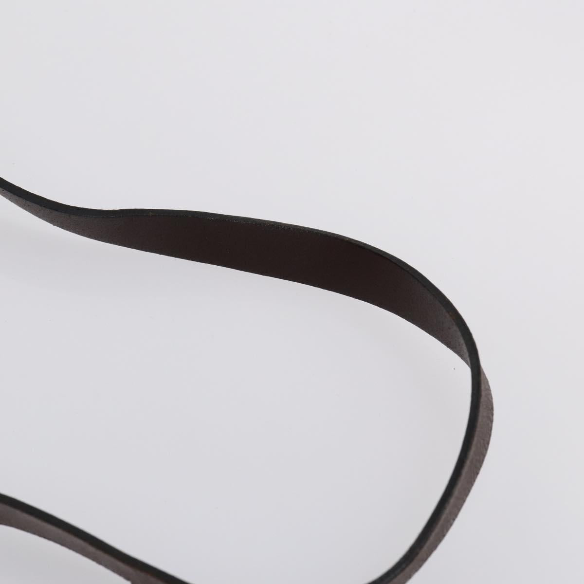 CELINE Macadam Canvas C Sulky Shoulder Bag 2 Set Beige Navy Auth bs31056