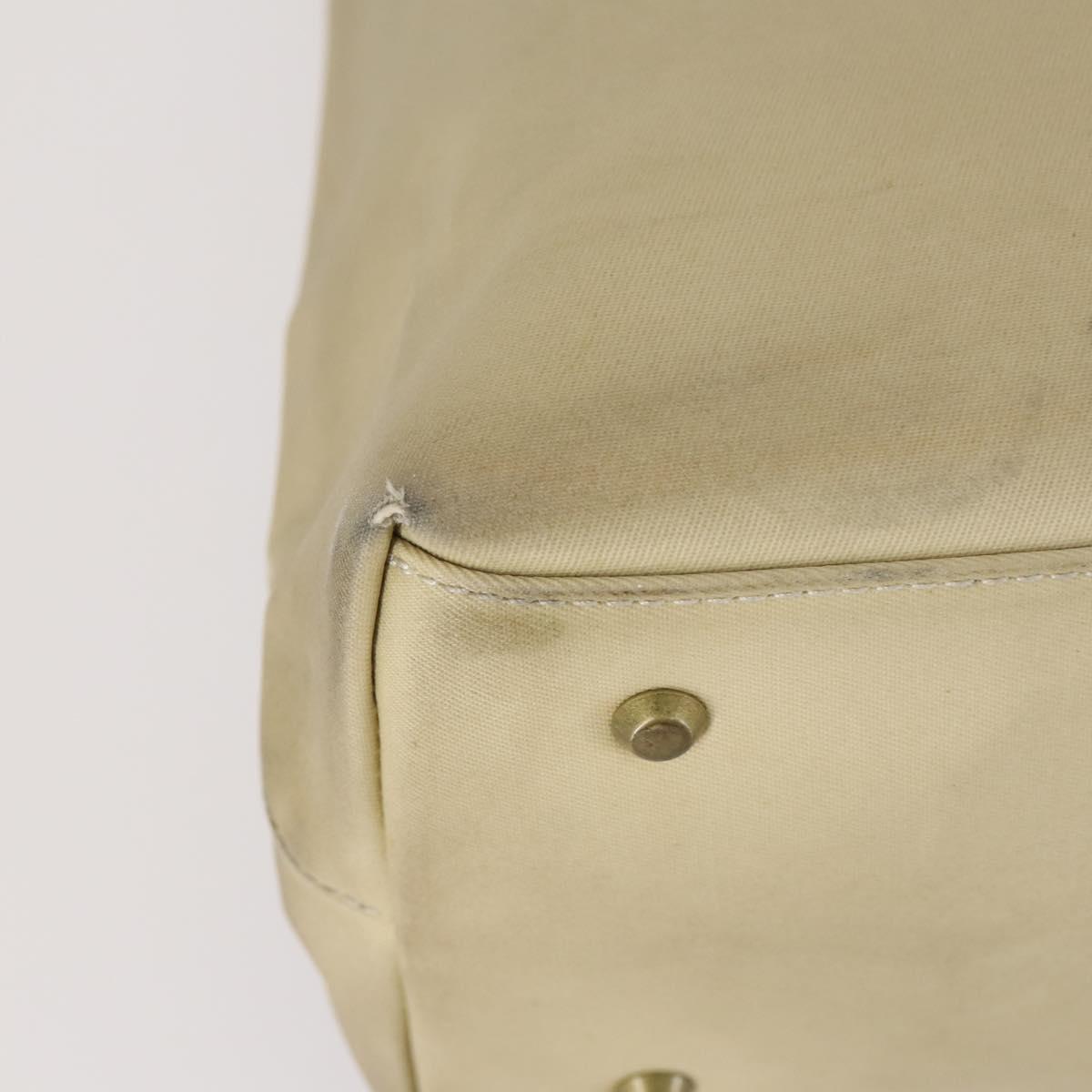 BURBERRY Shoulder Bag Leather Canvas 2 Set Beige Brown Auth bs31058