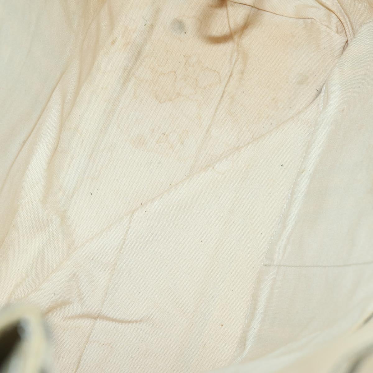 BURBERRY Shoulder Bag Leather Canvas 2 Set Beige Brown Auth bs31058