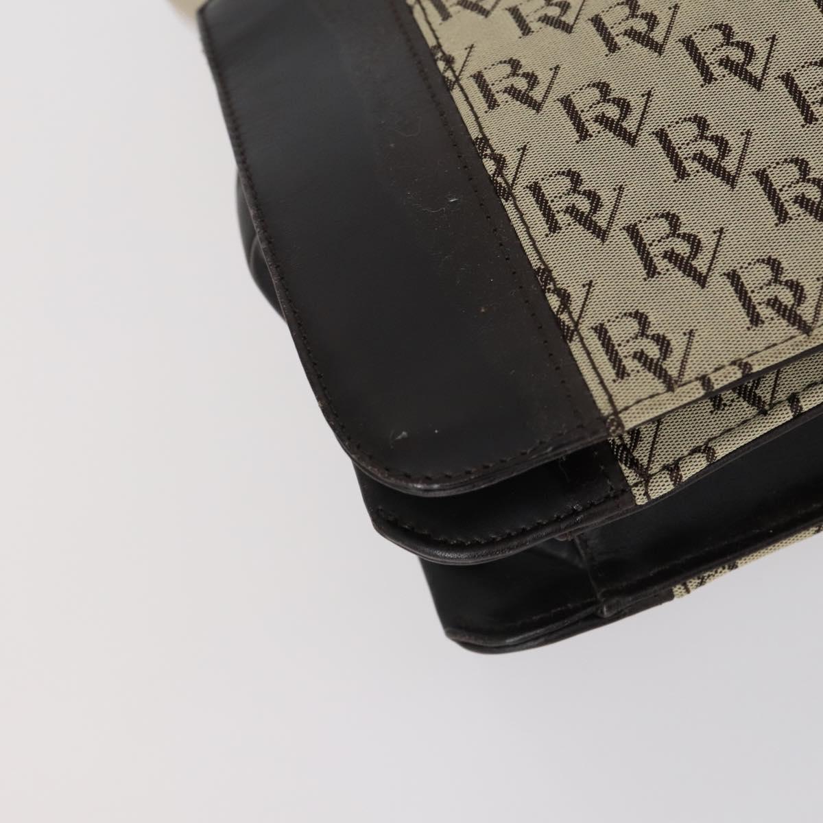 BOTTEGA VENETA Shoulder Bag Canvas 2 Set Beige Brown Auth bs31060