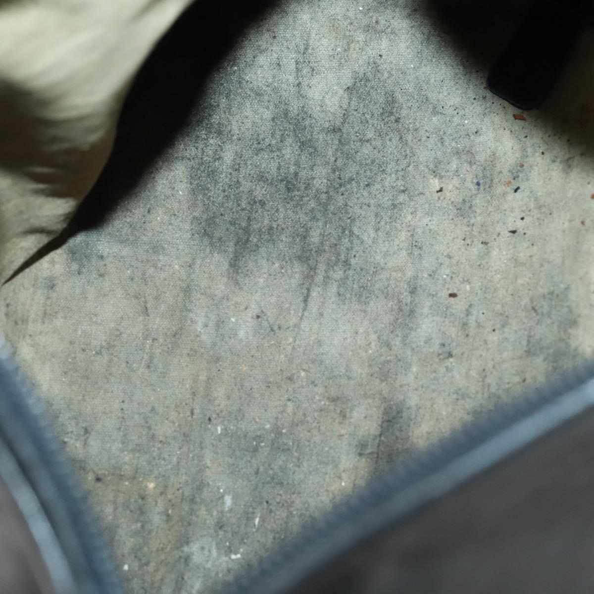 LOEWE Clutch Bag Leather 3 Set Beige Black Brown Auth bs31061