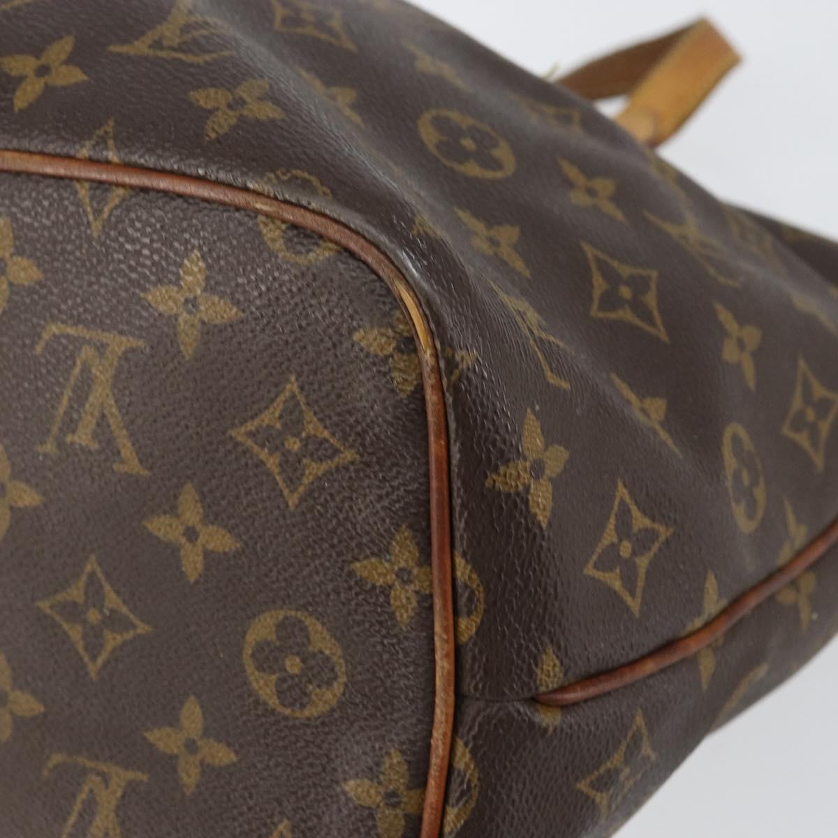 LOUIS VUITTON Monogram Palermo PM Tote Bag M40145 LV Auth bs31063