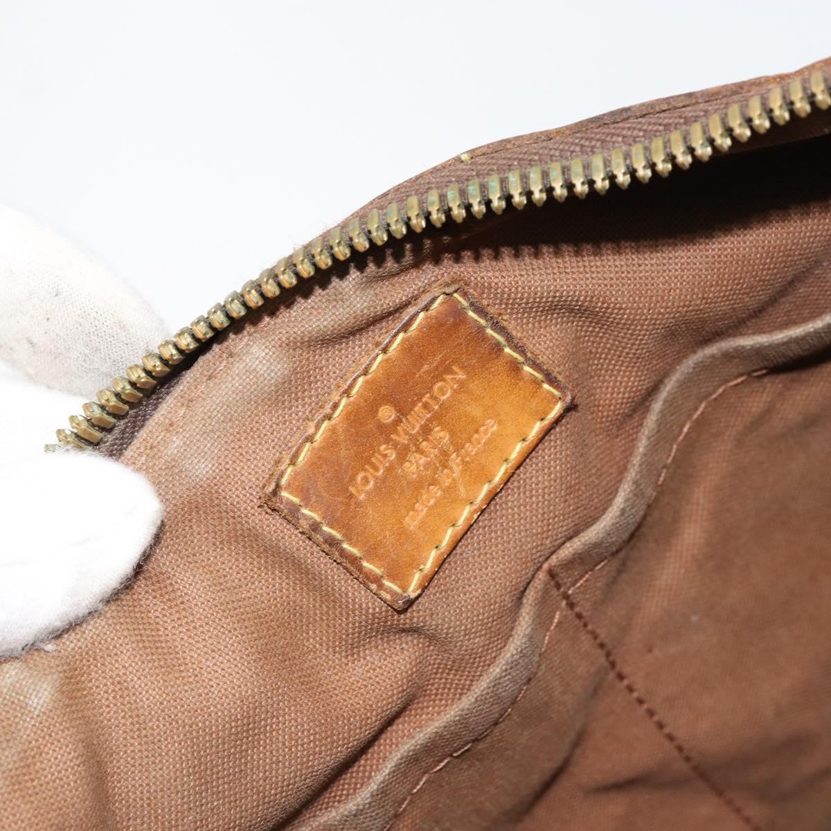 LOUIS VUITTON Monogram Palermo PM Tote Bag M40145 LV Auth bs31063