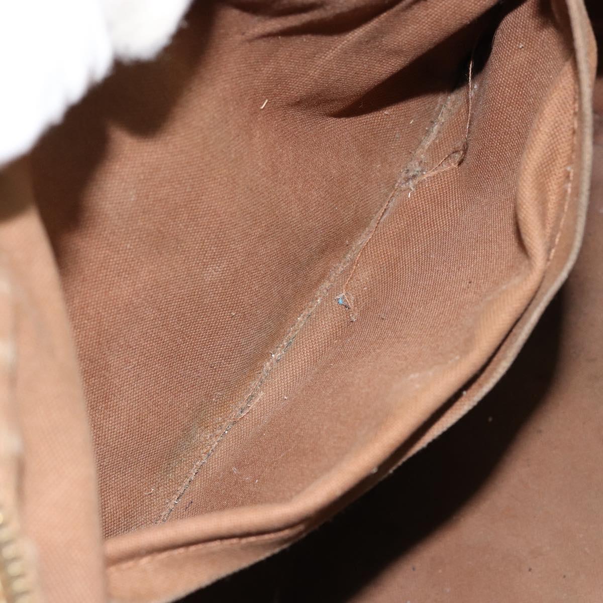 LOUIS VUITTON Monogram Palermo PM Tote Bag M40145 LV Auth bs31063