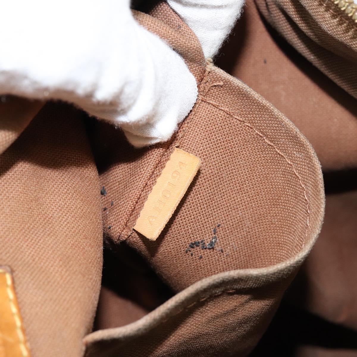 LOUIS VUITTON Monogram Palermo PM Tote Bag M40145 LV Auth bs31063