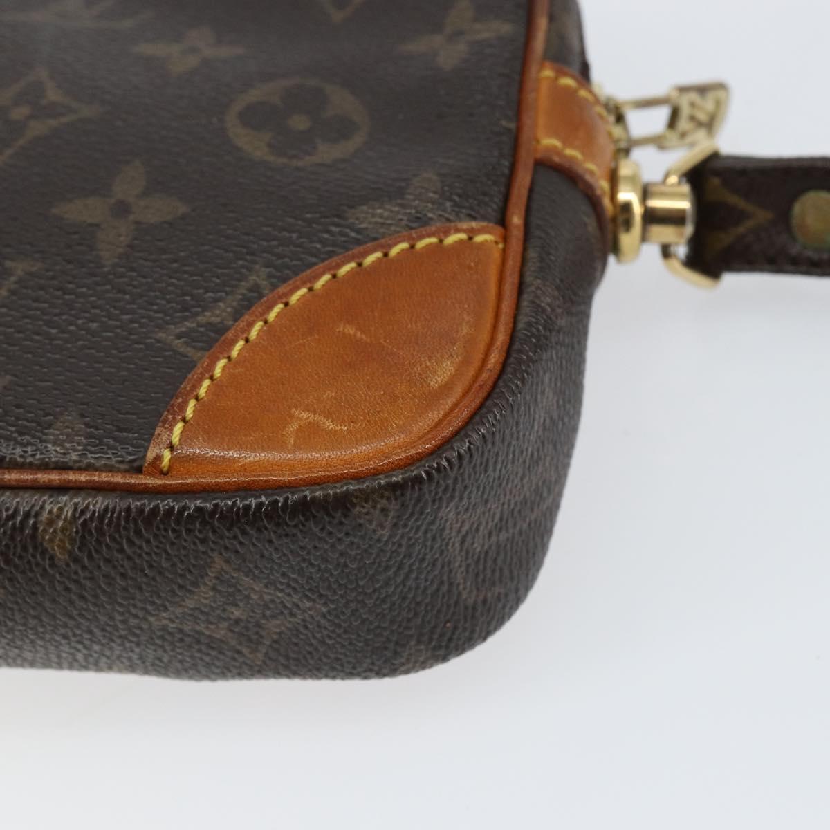 LOUIS VUITTON Monogram Marly Dragonne PM Clutch Bag M51827 LV Auth bs31068