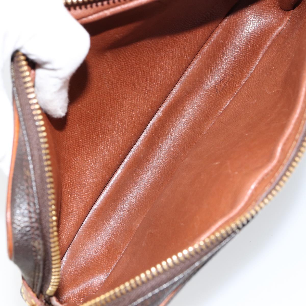 LOUIS VUITTON Monogram Marly Dragonne PM Clutch Bag M51827 LV Auth bs31068