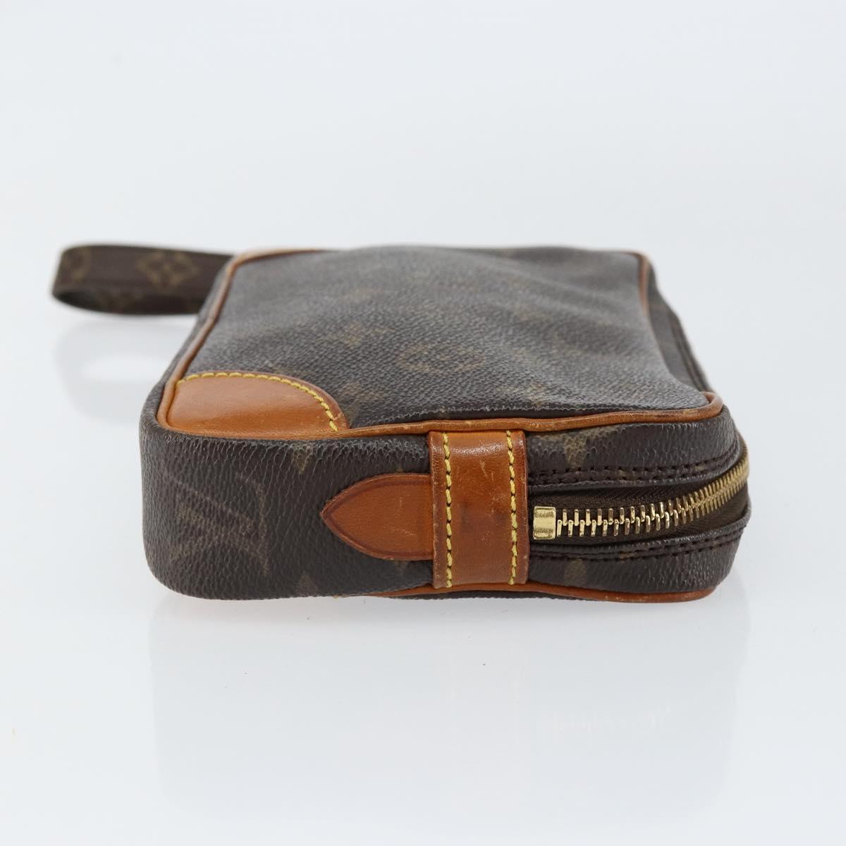 LOUIS VUITTON Monogram Marly Dragonne PM Clutch Bag M51827 LV Auth bs31068