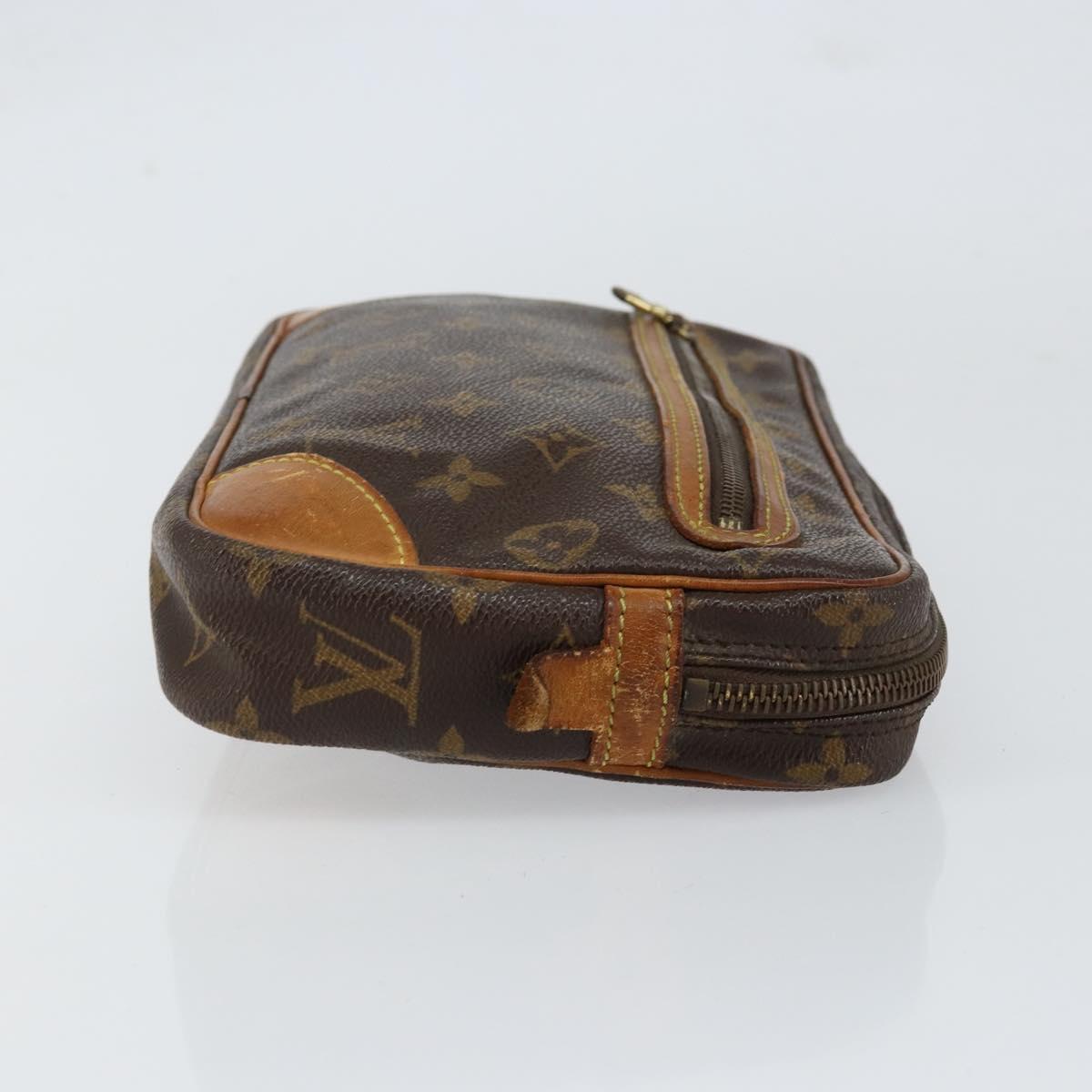 LOUIS VUITTON Monogram Marly Dragonne GM Clutch Bag M51825 LV Auth bs31072