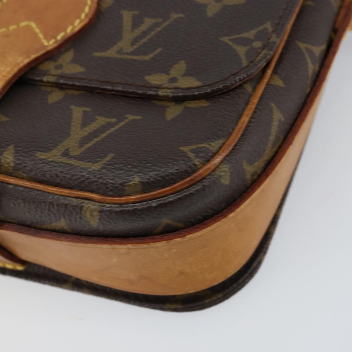 LOUIS VUITTON Monogram Cartouchiere PM Shoulder Bag M51254 LV Auth bs31073
