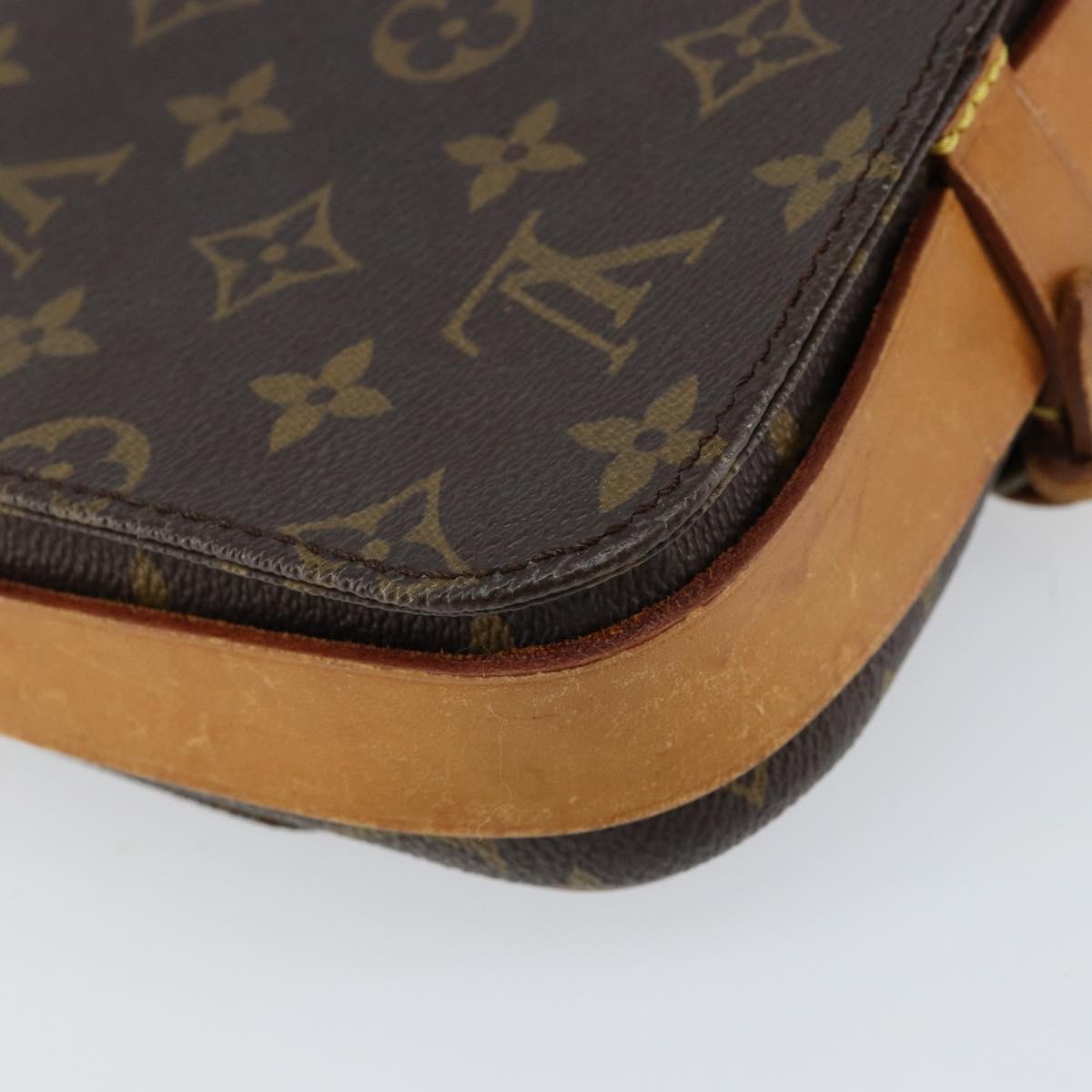 LOUIS VUITTON Monogram Cartouchiere PM Shoulder Bag M51254 LV Auth bs31073