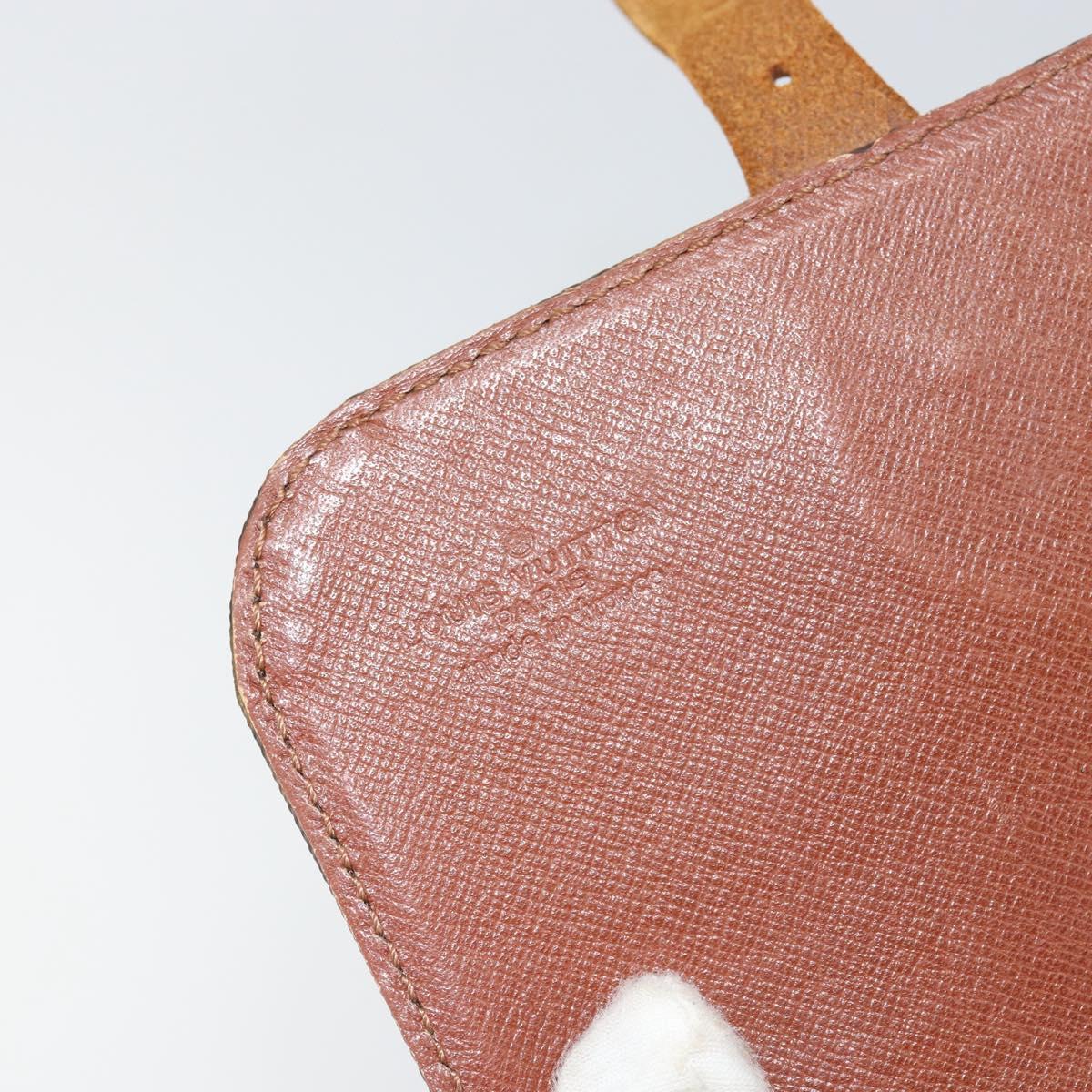 LOUIS VUITTON Monogram Cartouchiere PM Shoulder Bag M51254 LV Auth bs31073