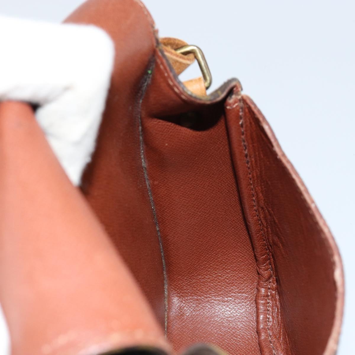 LOUIS VUITTON Monogram Cartouchiere PM Shoulder Bag M51254 LV Auth bs31073