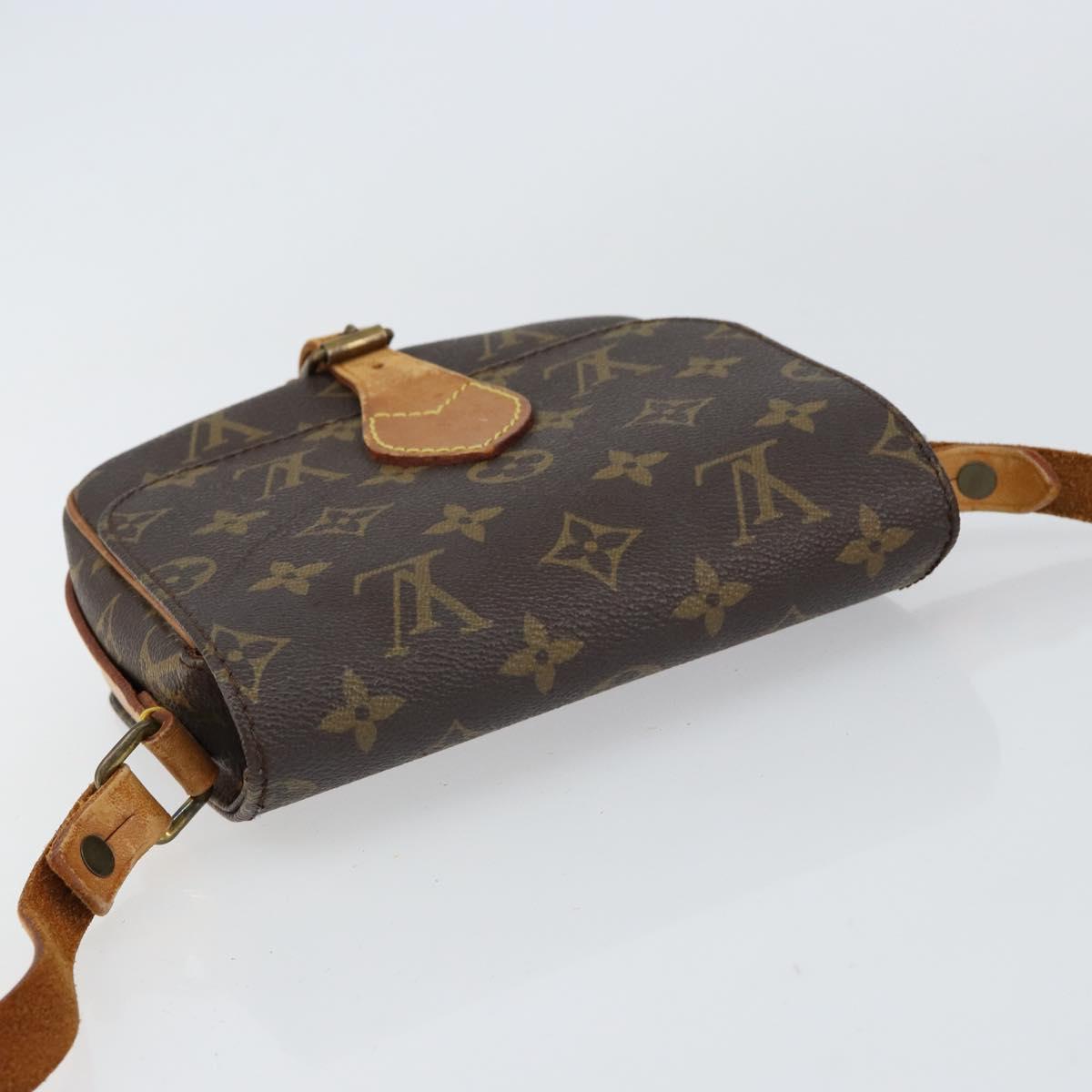 LOUIS VUITTON Monogram Cartouchiere PM Shoulder Bag M51254 LV Auth bs31073