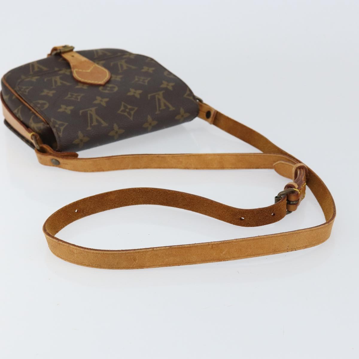 LOUIS VUITTON Monogram Cartouchiere PM Shoulder Bag M51254 LV Auth bs31073