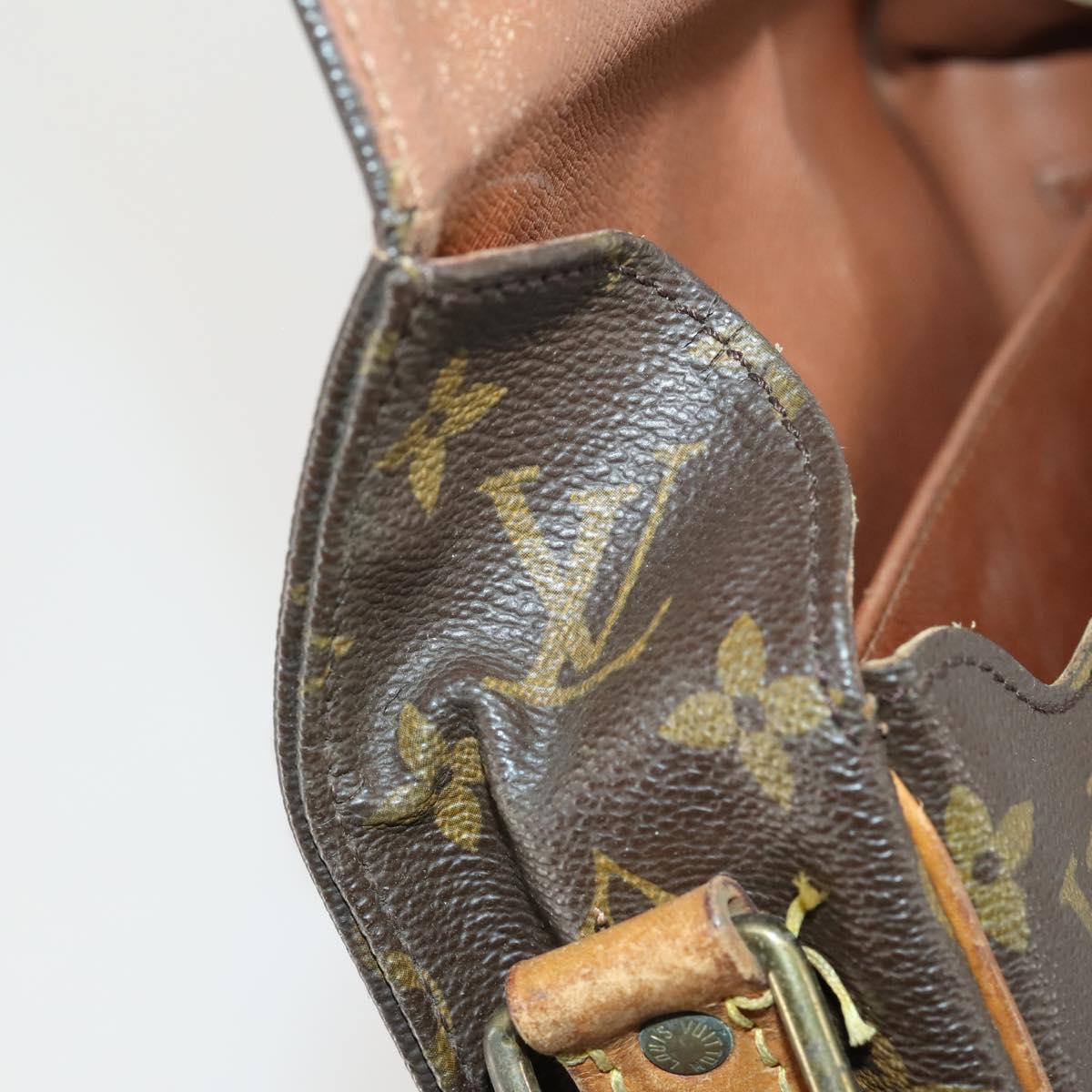 LOUIS VUITTON Monogram Cartouchiere MM Shoulder Bag M51253 LV Auth bs31075