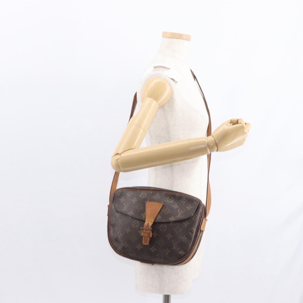 LOUIS VUITTON Monogram Jeune Fille GM Shoulder Bag M51225 LV Auth bs31076