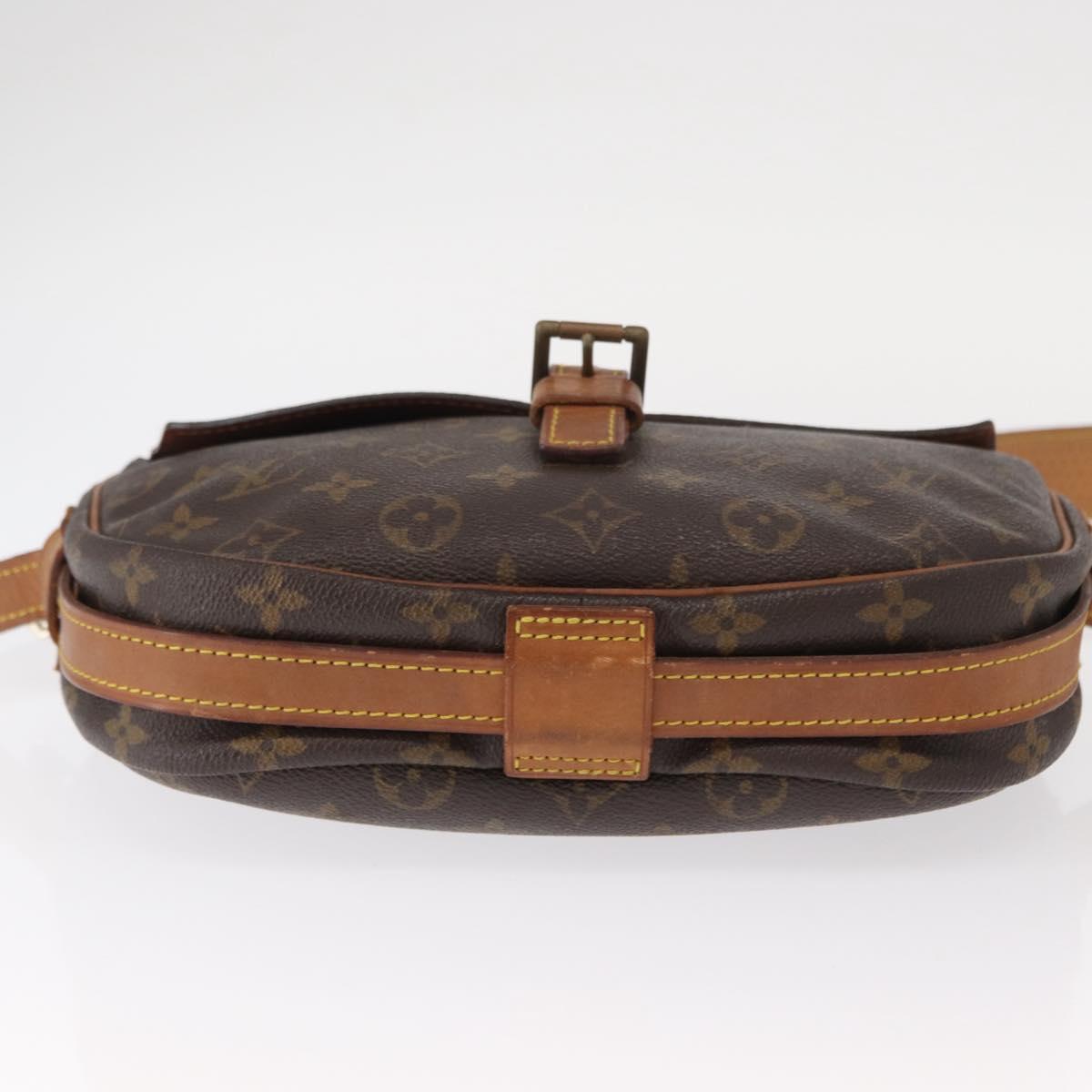 LOUIS VUITTON Monogram Jeune Fille GM Shoulder Bag M51225 LV Auth bs31076