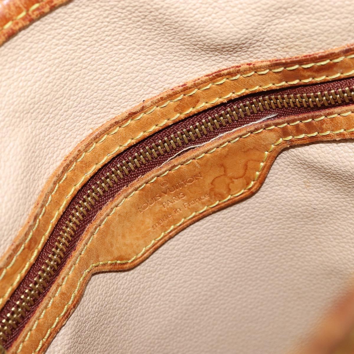 LOUIS VUITTON Monogram Bucket PM Shoulder Bag M42238 LV Auth bs31078