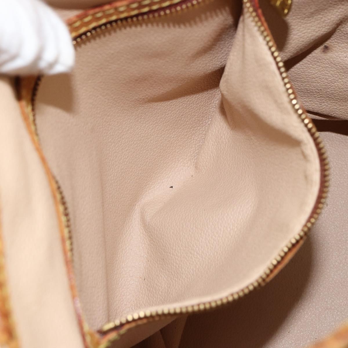 LOUIS VUITTON Monogram Bucket PM Shoulder Bag M42238 LV Auth bs31078