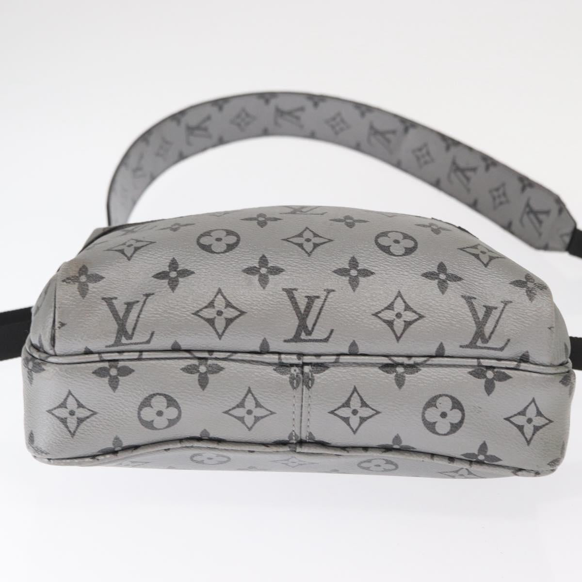 LOUIS VUITTON Monogram Reflect Messenger PM Bag Silver M43859 LV Auth bs31079